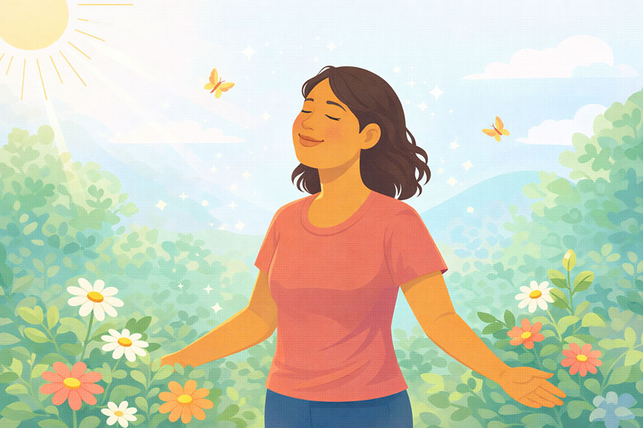 Taking in the Good Stuff